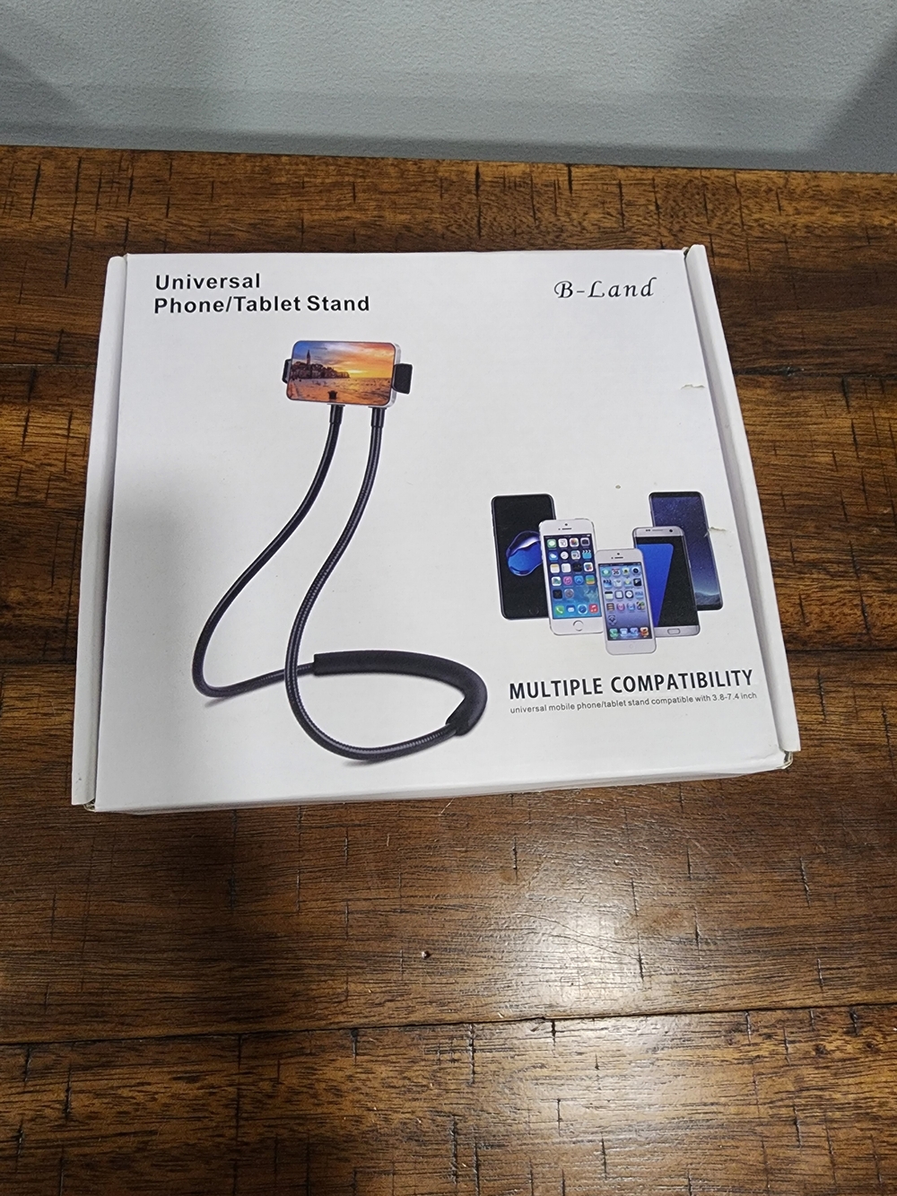 B-Land Flexible Gooseneck Lazy Neck Bracket Phone Mount - Complete Unused Set